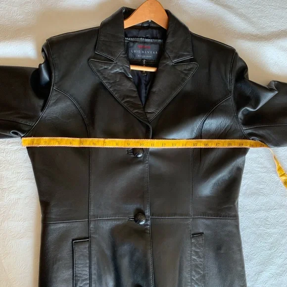 Options by Luis Alvear Barcelona Leather Jacket - Picture 6 of 13